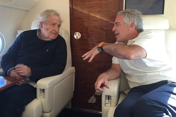 Noam Chomsky, Jeffrey Epstein 