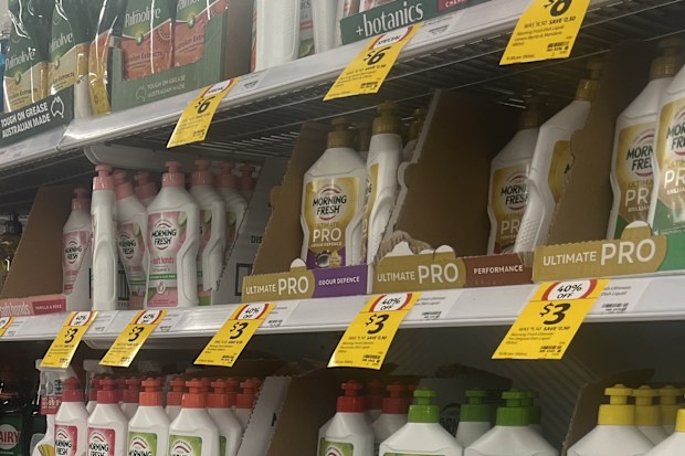 dishwashing liquid supermarket products choice ranking