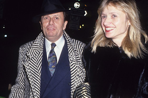 Barry Humphries and Elizabeth Spender