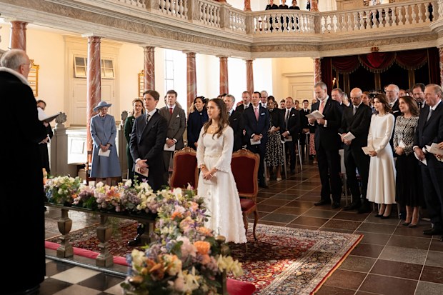 The confirmation of Denmark's Prince Vincent and Princess Josephine at Fredensborg Palace on Saturday April 18, 2026.