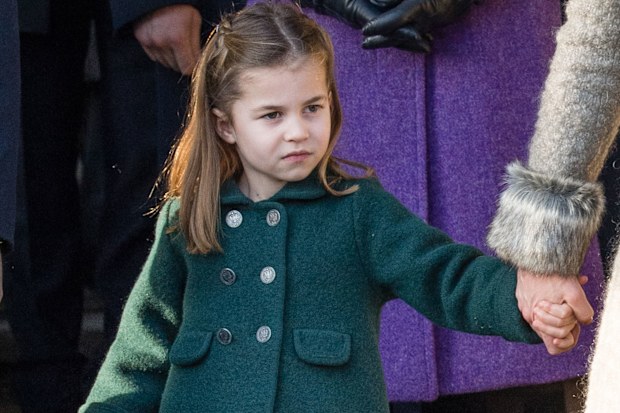 Lady Kitty Spencer Princess Charlotte resemblance