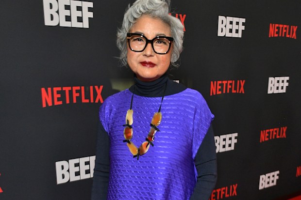Patti Yasutake attends Netflix's Los Angeles premiere of "BEEF" at Netflix Tudum Theater on March 30, 2023 in Los Angeles, California. (Photo by Charley Gallay/Getty Images for Netflix)