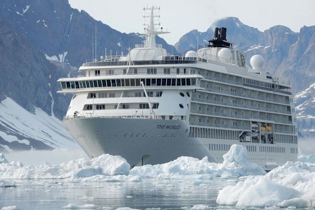 The World residential ship