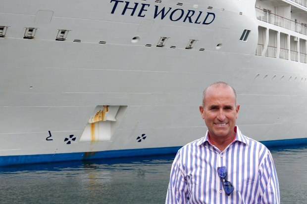 The World residential ship
