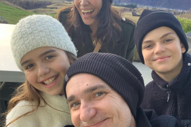 John aiken and his family