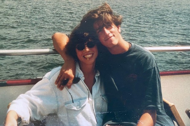 American Kerri Cunningham fell for Brit Dirk Stevens when they met as teenagers on vacation. They were each other's first love, but lived on opposite sides of Atlantic. Almost three decades later, life brought them back together. Courtesy Kerri Cunningham and Dirk Stevens via CNN Newsource 