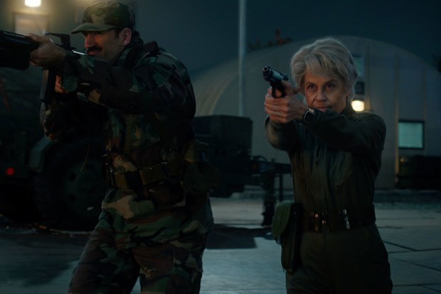 Linda Hamilton in Stranger Things Season 5