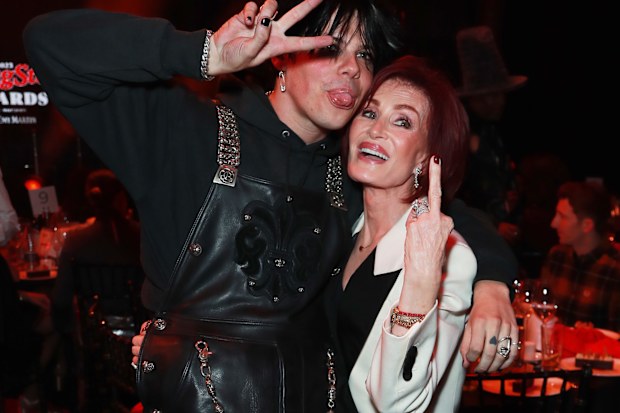 Yungblud and Sharon Osbourne