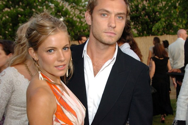 Sienna Miller and Jude Law