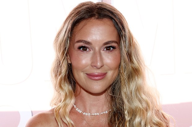 Alexa PenaVega at the Summer Soiree hosted by Lifetime held at the Santa Monica Proper Hotel on July 16, 2025 in Santa Monica, California. 