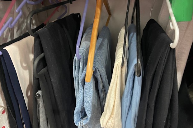 Wardrobe Spring clean using Kmart products
