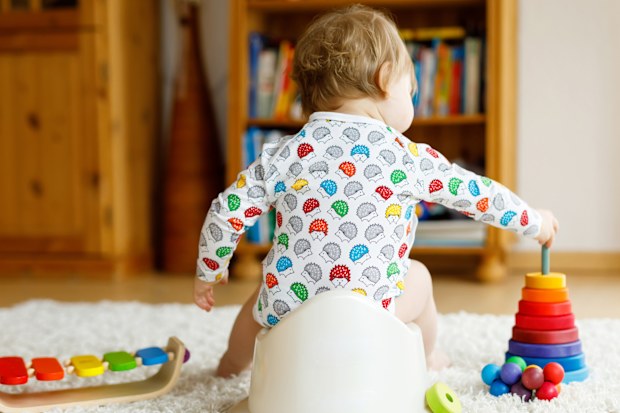 The mum had an epic fail whilst toilet training her two-year-old 