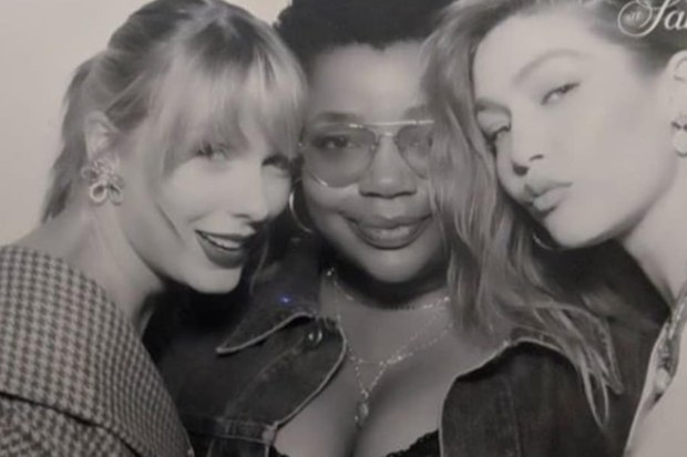Gigi Hadid (right) celebrated her birthday in 2019 with Taylor Swift and Gabriella Karefa-Johnson.
