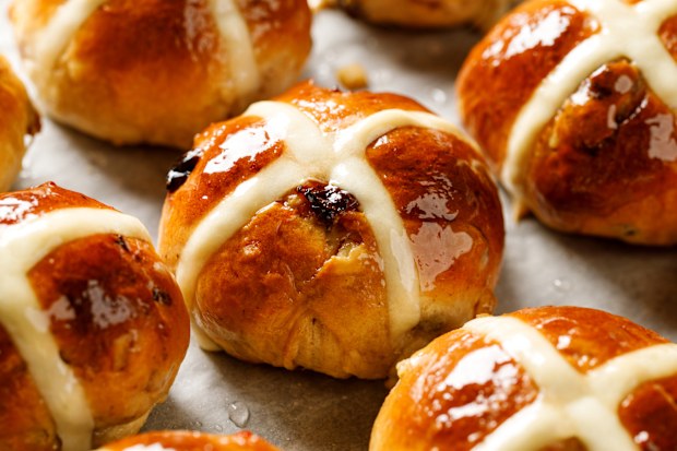Hot cross buns