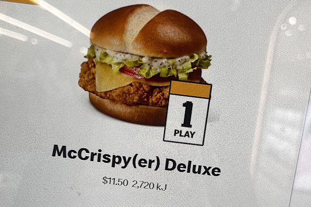 mcdonald's new mccrispy burger price increase 
