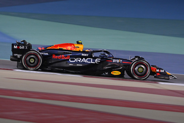 Sergio Perez drives for Red Bull.