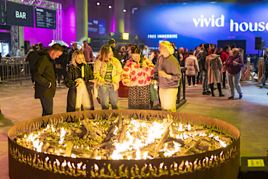 Vivid Fire Ktchen