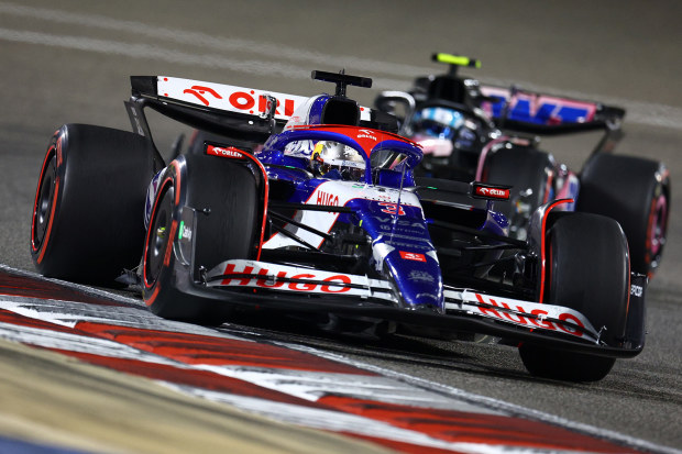 Daniel Ricciardo in the No.3 entry during the Bahrain Grand Prix.