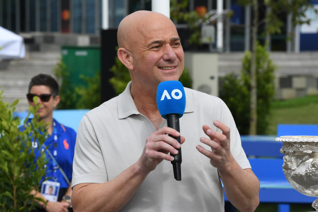 Andre Agassi won the Australian Open four times