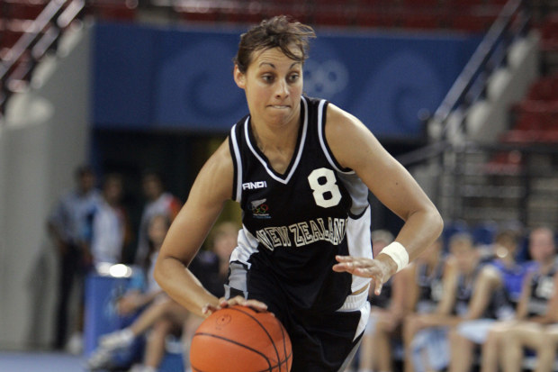 Megan Compain, pictured in 2004, played for New Zealand in two Olympic Games.