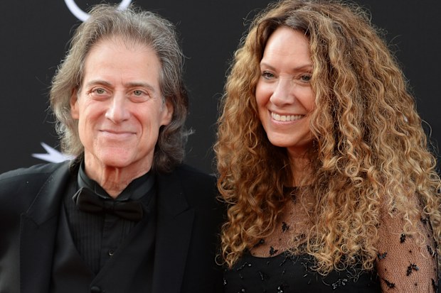 Richard Lewis and Joyce Lapinsky at AFI's 41st Life Achievement Award Tribute to Mel Brooks at Dolby Theatre on June 6, 2013