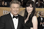 FILE - Actor Alec Baldwin, left, and his daughter Ireland Baldwin arrive at the 15th Annual Screen Actors Guild Awards on Sunday, Jan. 25, 2009, in Los Angeles. Baldwin is going on trial for involuntary manslaughter after nearly 35 years in the public eye. The actor began his career in soap operas before moving on to movies in 1988. (AP Photo/Chris Pizzello, File)