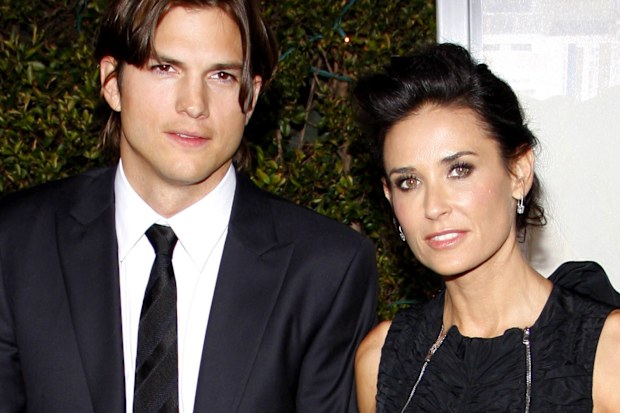 Demi Moore, Bruce Willis, relationship timeline, Ashton Kutcher