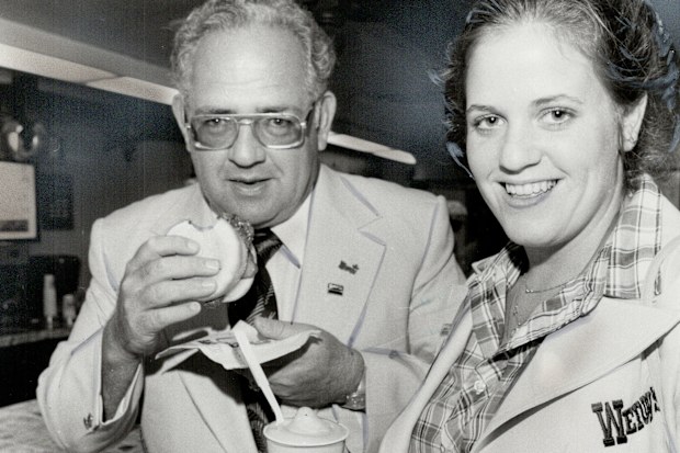 Wendy, the 19-year-old daughter of Wendy's founder R. David Thomas in 1980