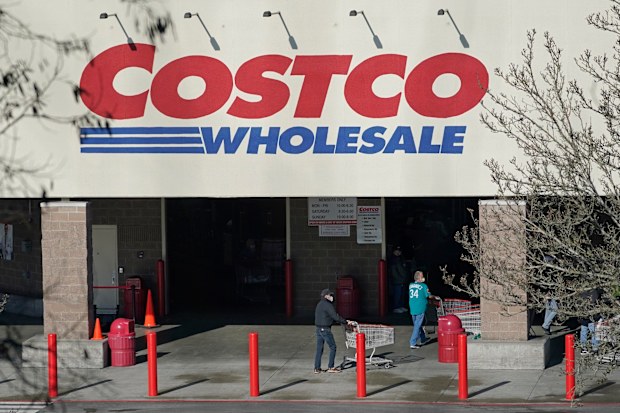 Costco shop front