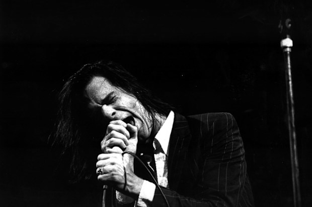 Nick Cave and the Bad Seeds in concert at the Hordern Pavillion, May 1998.