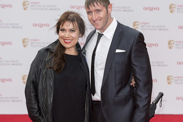 LONDON, ENGLAND - MAY 12:  Tina Malone and Paul Chase attend the Arqiva British Academy Television Awards 2013 at the Royal Festival Hall on May 12, 2013 in London, England.  (Photo by Mark Cuthbert/UK Press via Getty Images)