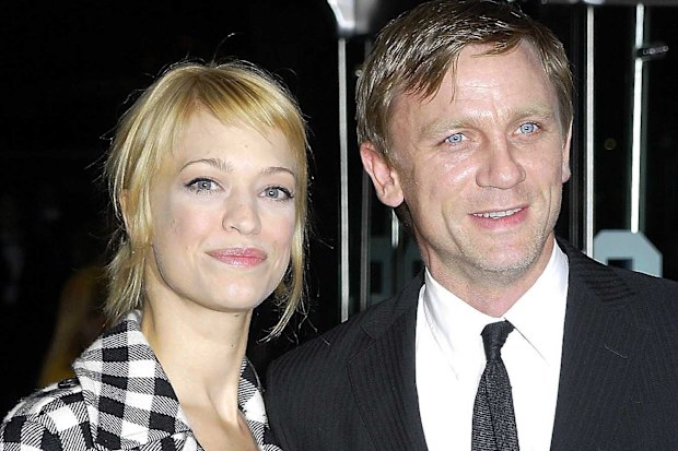 Daniel Craig with Heike Makatsch attend The Times BFI London Film Festival, November 2003 in London.