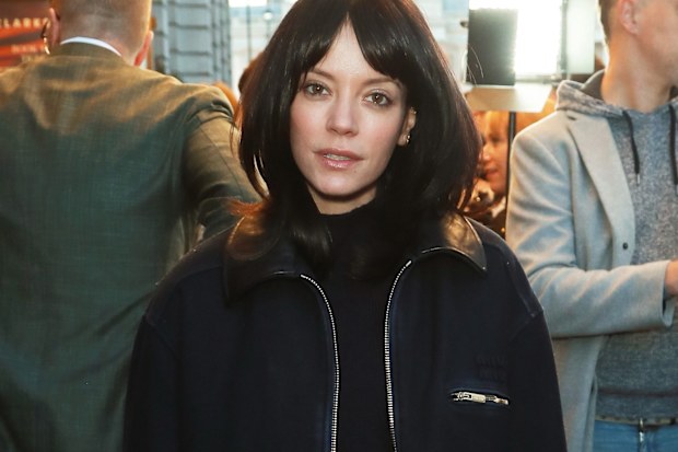 LONDON, ENGLAND - SEPTEMBER 25: Lily Allen attends the press night performance of "Clarkston" at the Trafalgar Theatre on September 25, 2025 in London, England. (Photo by Dave Benett/Getty Images)