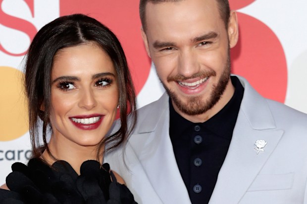 Liam Payne and Cheryl Cole attend The BRIT Awards 2018 held at The O2 Arena on February 21, 2018 in London, England.
