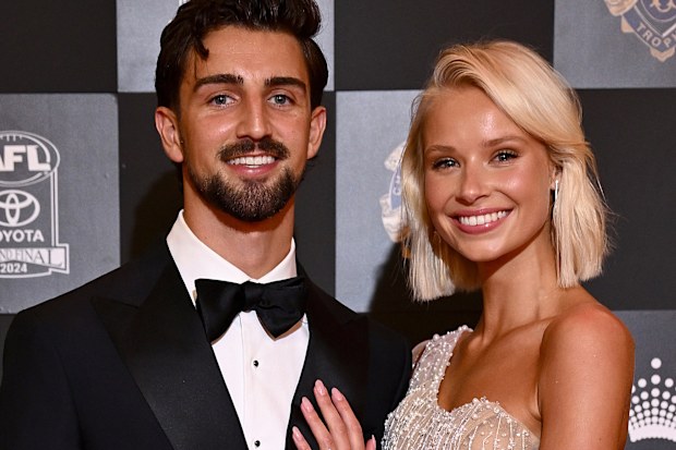 Josh Daicos and Annalise Dalins