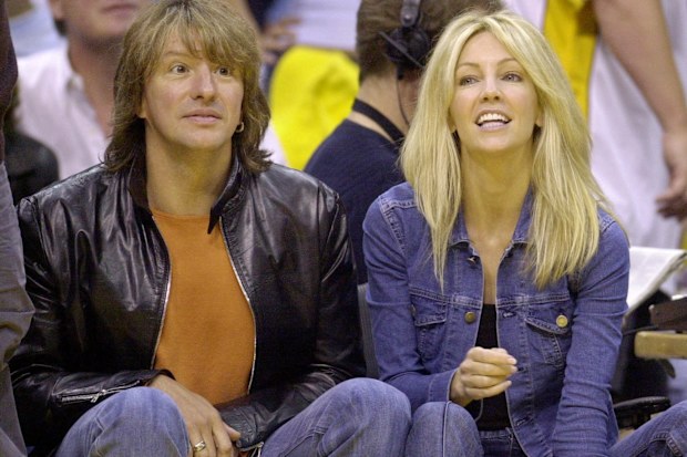 Heather Locklear and Richie Sambora