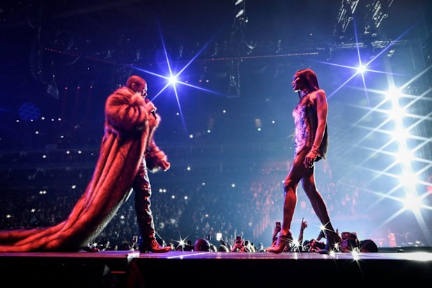 Usher, Naomi Campbell 
