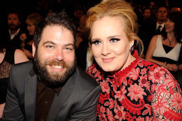 Adele, husband, Simon Konecki, Grammy Awards, 2013