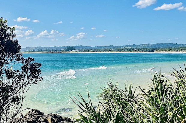 Byron Bay beach NSW Australia