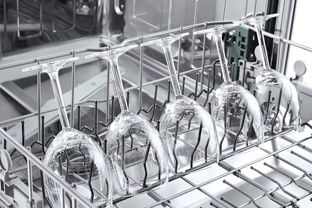 Clean Glassware in dishwasher
