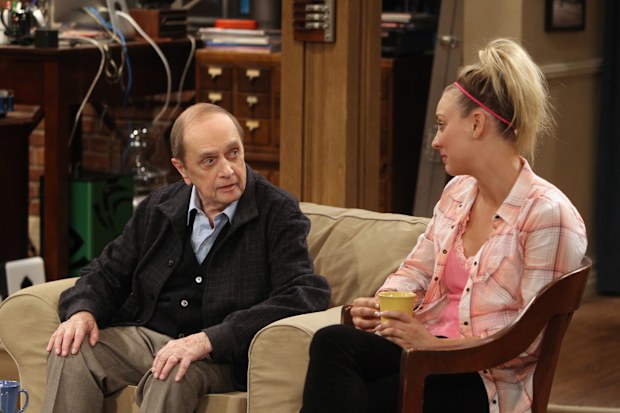 Bob Newhart and Kaley Cuoco