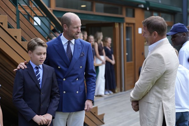 Prince William, Prince of Wales and Prince George