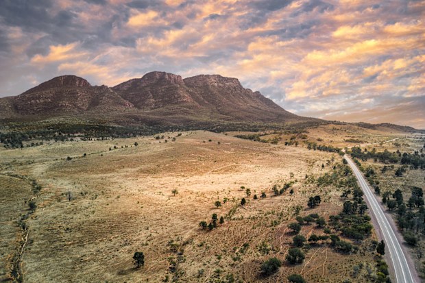 Flinders Ranges in the semi-arid region of South Australia