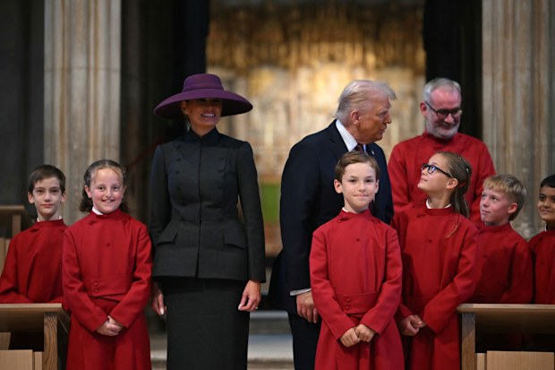 US President Donald Trump, Melania Trump