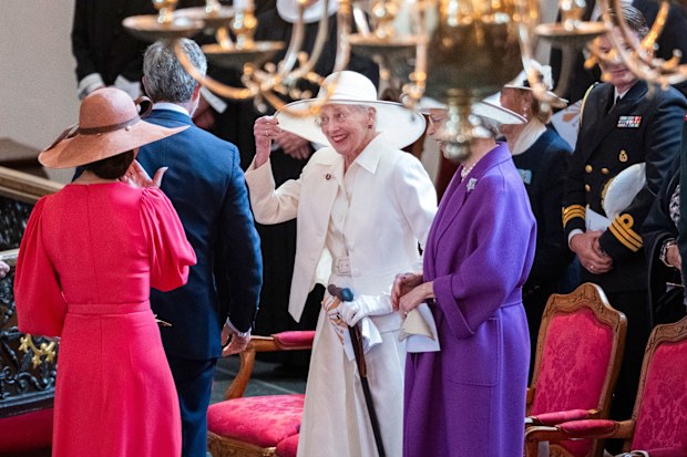 King Frederik X, Queen Mary, Queen Margrethe and Princess Benedikte