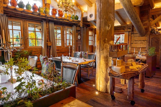 Inside French chef Marc Veyrat's restaurant