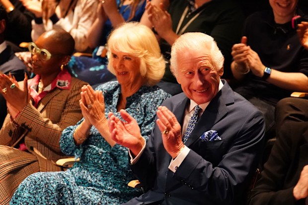 King Charles III, Queen Camilla and  Cynthia Erivo