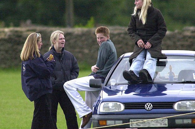Prince Harry older lover on taking royal's virginity