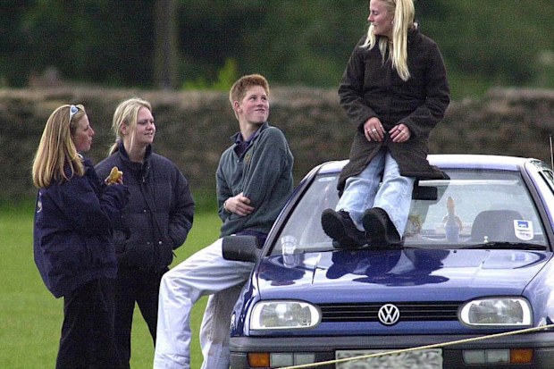 Prince Harry older lover on taking royal's virginity