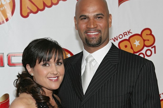 Albert Pujols and wife Deidre 